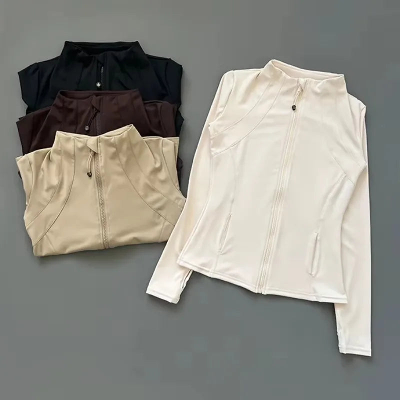 Woman Long Sleeve Sports Jackets (Copy)