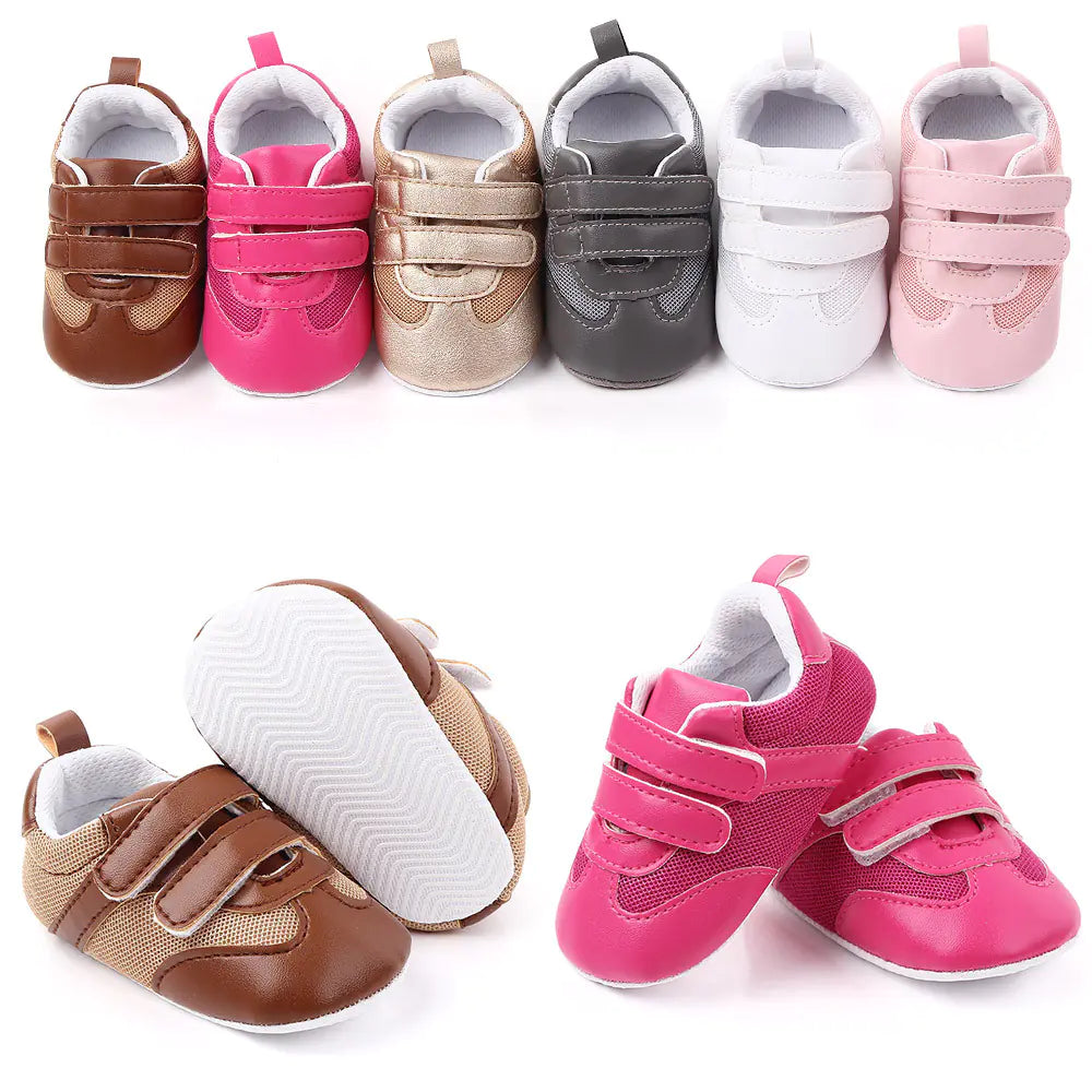 Breathable Soft Sole Infant Walking Shoes (0-1 Year)